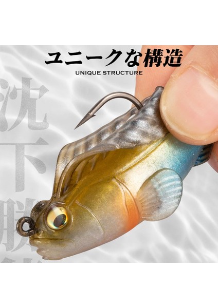 No.3 Tarzı 7.5cm 14G Hunthouse Yumuşak Cazibesi Yem Balıkçılık Cazibesi Me Ga Bas Karanlık Uyuyan Swimbaits Balıkçılık Pike Cazibesi Bas Shad Balıkçılık Levrek Için (Yurt Dışından) indirimleri
