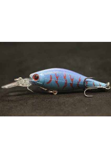 M515X66 Stili Wlure 7.5g 8.5cm 2 Metre Dalış Derinliği Wobbler Minnow Crankbait 2 #8 Kanca ile Yavaşça Yüzer Misk Balıkçılık Lures M515 (Yurt Dışından)