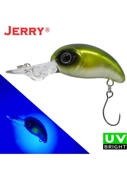 P111 Stili Yarışmacı 27MM Jerry Rakip Alabalık Yemleri Yüzen Derin Dalış Krank Wobbler Sert Yem Fişi G Balıkçılık Cazibesi Kızdırma Uv Renkleri Dere ve Göl (Yurt Dışından)