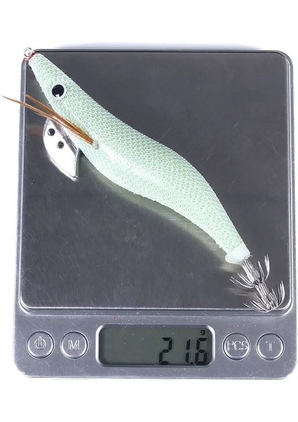 13CM-21.6G Stili 6.6g.5g.7g.6g Aydınlık Kalamar Jig Balık Tutma Ahşap Karides Cazibesi Kalamar Mürekkepbalığı Jigs Lureerbait Ahşap Karides (Yurt Dışından)