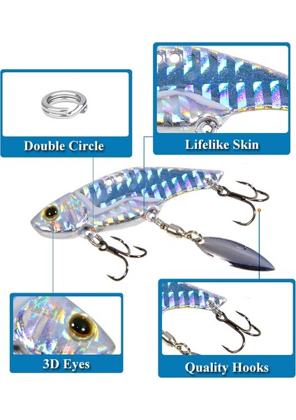 Mavi Stil 16G Waveısland Etal Vib Balıkçılık Cazibesi 12G 16G Uzun Atış Metal Jig Articulos De Pesca Isca Yapay Bas Yemi Derin Deniz Balıkçılığı (Yurt Dışından)