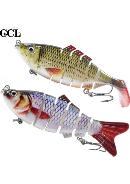 CC21-18 Stili Ccltba 10CG Çok Eklemli Swimbait Sert Plastik Wobblers Minnow Crankbait Batan Yapay Balıkçılık Lures Mücadele (Yurt Dışından) fiyatları