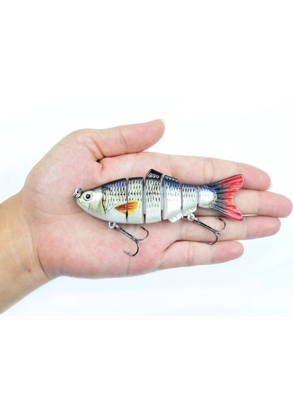 CC21-18 Stili Ccltba 10CG Çok Eklemli Swimbait Sert Plastik Wobblers Minnow Crankbait Batan Yapay Balıkçılık Lures Mücadele (Yurt Dışından) indirimleri