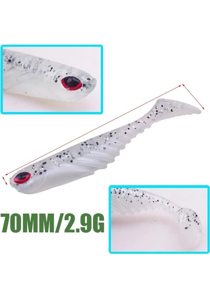 Karışık Renk Stili 5pcslot Silikon Yumuşak Yem Solucanlar Balıkçılık Lures Jig Wobblers G T-Tail Kauçuk Yapay Cazibesi Shads Bas Pesca Mücadelesi (Yurt Dışından) modelleri