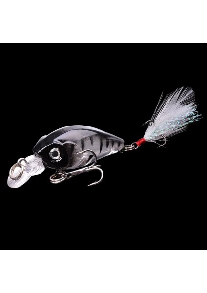 Renk 23 Tarzı G Crankbait Balıkçılık Cazibesi Yapay Sert Crankbait Bas Balıkçılık Wobbler Japonya Topwater Minnow Balığı Cazibesi G (Yurt Dışından)