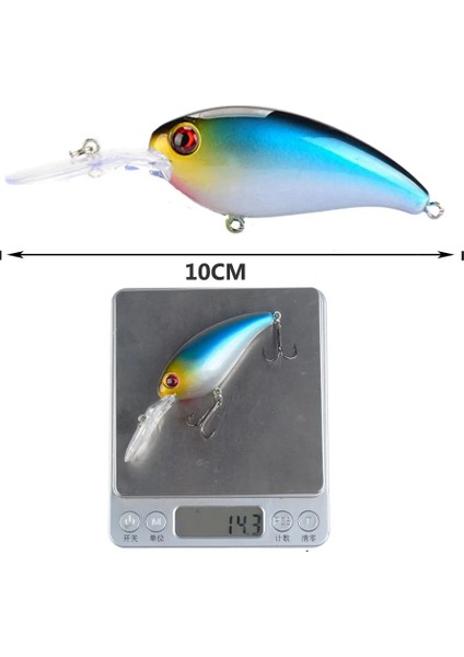 No3 Tarzı 1 Adet Wobblers Li Crankbait Simülasyon Balıkçılık Cazibesi 10 cm 14G Jerkbait Yüzen Sert Yem Bas Sazan Pesca Olta Takımı (Yurt Dışından) modelleri