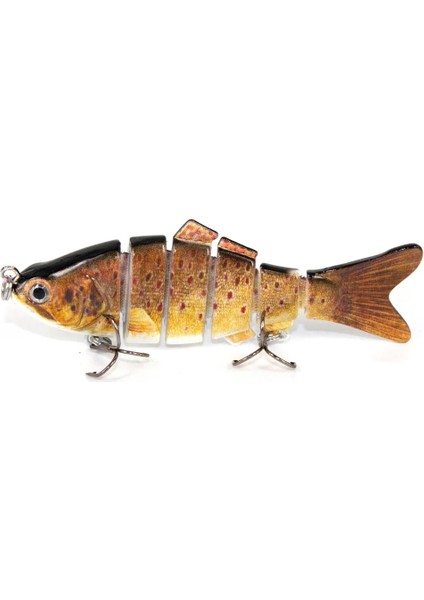 D6A-01 Stili Çok Eklemli Swimbait Için Balık Yemleri Egement Wobblers Pike Tackle Bass Trout Crankbait (Yurt Dışından)