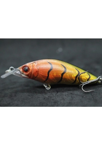 M583X62 Stili Wlure 8.1cm 7.1g Geniş Yüzme Eylem Kısa Gövde #6 Kanca Böcek Yemi Tatlı Su 3D Sert Gözler Crankbait Cazibesi Balıkçılık M583 (Yurt Dışından)