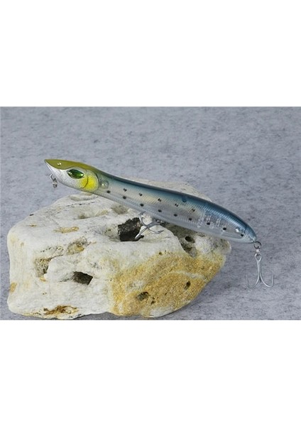 LFSL001R Stili 140MM 26G Le-Sahte Kafa G Balıkçılık Cazibesi Yüzen Crankbait Levrek Pike Cazibesi Kalem Yemi Vmc Kancalı Topwater Popper (Yurt Dışından)