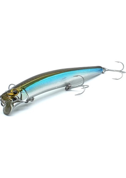 Renk K CQ130 Stili Aoclu Jerkbait Floating Wobblers 13CM 21G Hard Bait Minnow Popper Fishing Lure With Magnet For Long Casting Sea Bass 4# Hooks (Yurt Dışından)