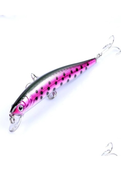No.3 Tarzı G 10 cm Minnow Balıkçılık Lures Peche Bas Trolling Isca Yapay Sert Yem Crankbait Sazan Wobbler Olta Takımı Için (Yurt Dışından)