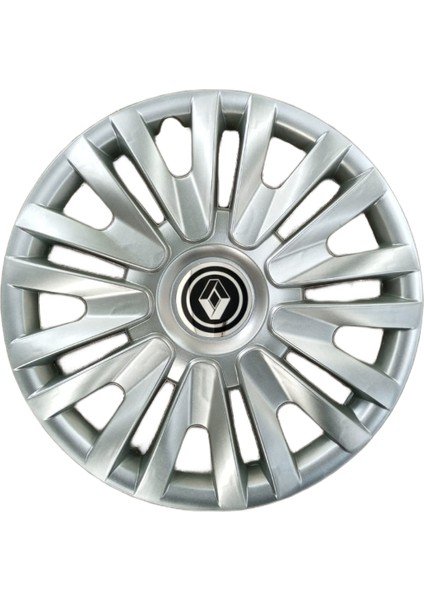 Renault Clio 4 Jant Kapağı 15 Inç 4 Adet Kırılmaz