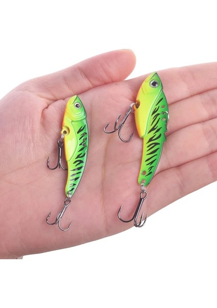 Kırmızı Stil Yeni Varış Lazer Metal Vıb Balıkçılık Cazibesi 9g 13G Crankbaits Yüksek Li Titreşim Spooer Batan Yem Olta Takımı (Yurt Dışından)