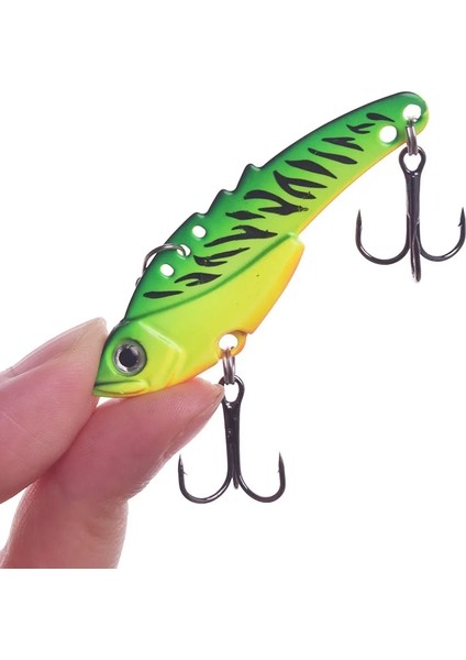 Kırmızı Stil Yeni Varış Lazer Metal Vıb Balıkçılık Cazibesi 9g 13G Crankbaits Yüksek Li Titreşim Spooer Batan Yem Olta Takımı (Yurt Dışından)