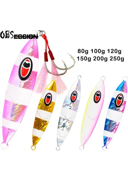 Gümüş Kanca Stili 120G Huysuz Yavaş Jigler Yapay Yem 80G 100G 120G 150G Glow Metal Jigler Batan Japonya Jig Cazibesi Aydınlık Tuzlu Su Balıkçılığı Yemleri (Yurt Dışından) fiyatları