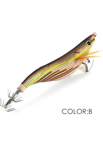 B Tarzı 92MM 15G Pero 3.0# 3.5# Kalamar Cazibesi 15G 21G Aydınlık Balıkçılık Kalamar Jig Egi Jig Yemi Karides Yemi Deniz Balıkçılığı Ahtapot Mürekkepbalığı (Yurt Dışından)