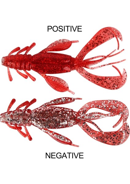 E Tarzı Gül Ağacı Lot 10.3cg Yumuşak Yem Çift Taraflı Stil Balıkçılık Cazibesi Derin ve Sığ Sular Için Mükemmel Yaratık Balık Cazibesi (Yurt Dışından) fırsatları