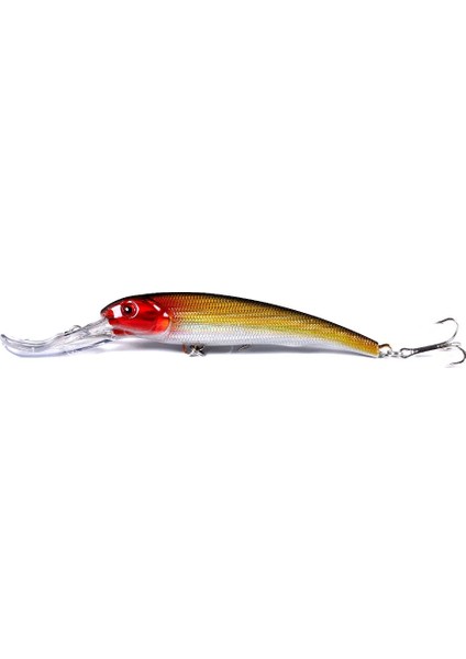 No.12 Tarzı Hengjia 16.5cm 28G Büyük Minnow Cazibesi Trolling Yem Yapay Wobblers Derin Dalış Deniz Balıkçılık Bass Pike Crankbaits (Yurt Dışından)