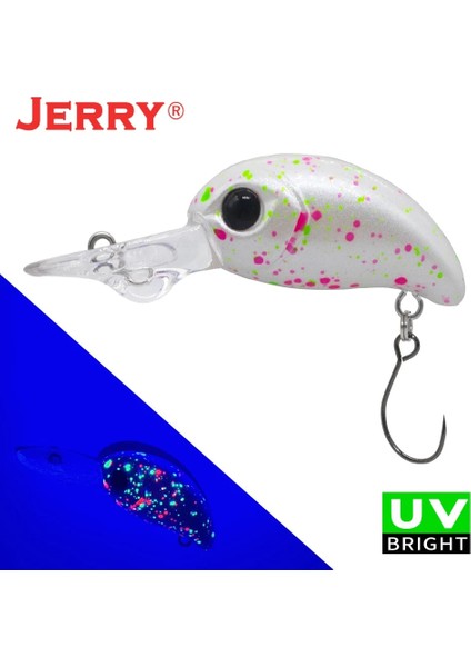 P268 Stili Yarışmacı 27MM Jerry Rakip Alabalık Yemleri Yüzen Derin Dalış Krank Wobbler Sert Yem Fişi G Balıkçılık Cazibesi Kızdırma Uv Renkleri Dere ve Göl (Yurt Dışından)