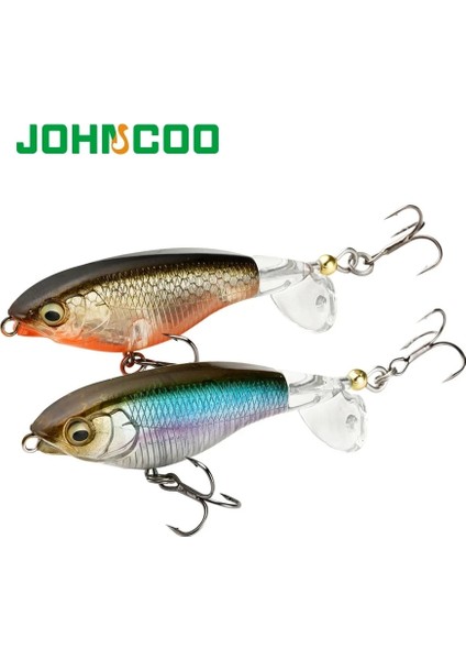 Bir Stil 85MM Johncoo Whopper Popper 5.8g 10.5g Topwater Balıkçılık Cazibesi Yapay Yem Sert Plopper Yumuşak Dönen Kuyruk Balıkçılık (Yurt Dışından) fiyatları
