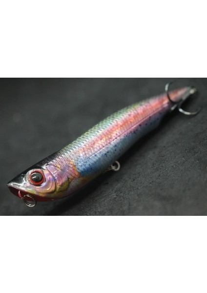 HW622X416 Stili Wlure 10CM 17G Uzun Döküm Topwater Popper Yürüyüş Cazibesi Yüzer Yem Kesme Bıçağı Tiz Kancalar Gerçekçi Balıkçılık Cazibesi HW622 (Yurt Dışından)