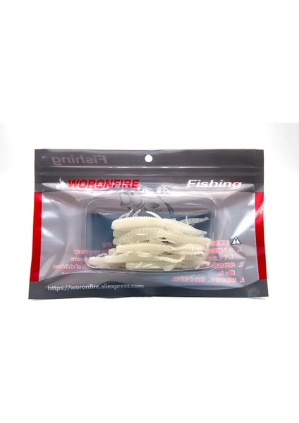 G Tarzı 100MM7 Adet Balıkçılık Yumuşak Cazibesi Bambu Karides 8cmcm Mandarin Balığı Levrek Bass Için Yüksek Li Yumuşak Yemler Iyi Sonuçlara Sahiptir (Yurt Dışından)