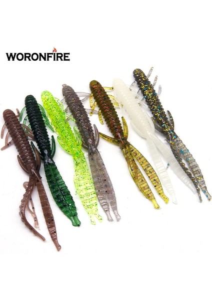 G Tarzı 100MM7 Adet Balıkçılık Yumuşak Cazibesi Bambu Karides 8cmcm Mandarin Balığı Levrek Bass Için Yüksek Li Yumuşak Yemler Iyi Sonuçlara Sahiptir (Yurt Dışından) fiyatları