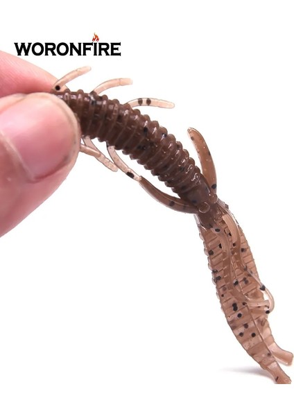 G Tarzı 100MM7 Adet Balıkçılık Yumuşak Cazibesi Bambu Karides 8cmcm Mandarin Balığı Levrek Bass Için Yüksek Li Yumuşak Yemler Iyi Sonuçlara Sahiptir (Yurt Dışından) indirimleri