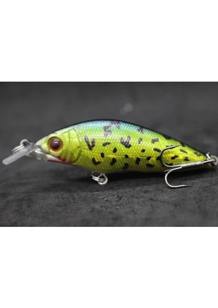 M583X61 Stili Wlure 8.1cm 7.1g Geniş Yüzme Eylem Kısa Gövde #6 Kanca Böcek Yemi Tatlı Su 3D Sert Gözler Crankbait Cazibesi Balıkçılık M583 (Yurt Dışından)