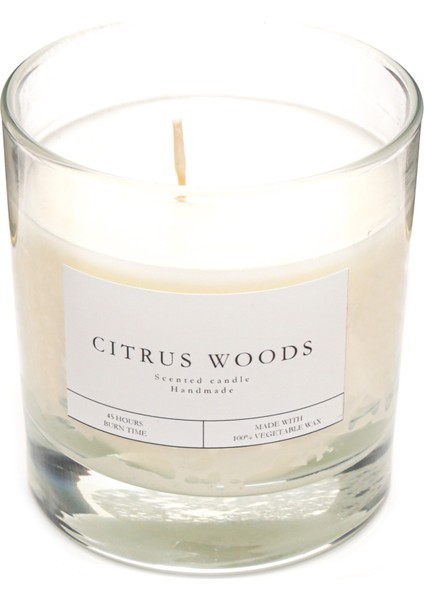 Cıtrus Wood Bardak Içi Vegan Kokulu Mum