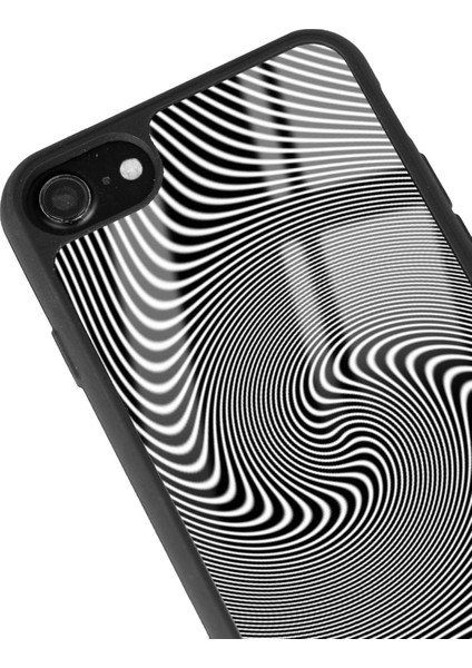 Apple iPhone 7 - 8 - Se Triptrance Wave Tasarımlı Glossy Telefon Kılıfı modelleri