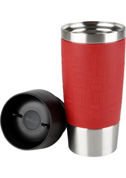 Kamp Travel Mug Termos Kırmızı 0.36 L Metal 6 Saat Kırmızı Isı Yalıtımı Bpa Free 0,35 L Içecek indirimleri