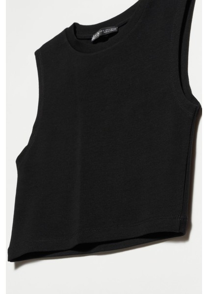Crop Top Siyah