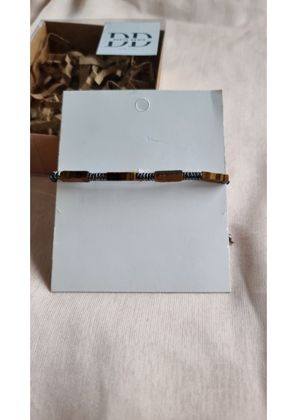 Hematit ve Kaplangözü Doğaltaş Bileklik modelleri