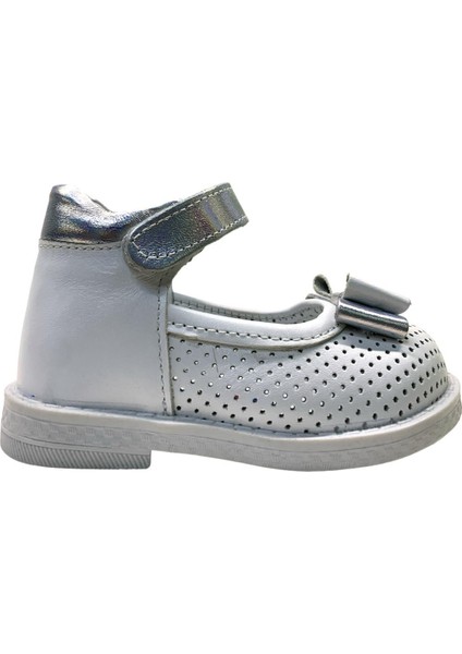Tuğba 095 Kız Bebek Deri Korseli Ilk Adım Ayakkabı