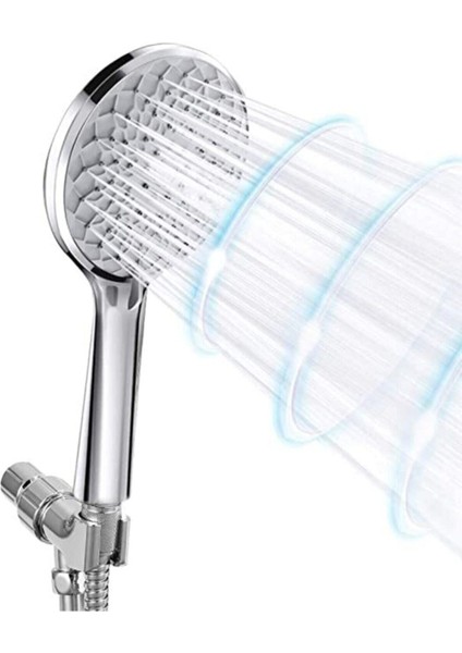 Tekno Trust Duş Başlığı Nilüfer 3 In 1 5 Fonksiyonlu Banyo Duş Başlığı Seti L Mafsal ve 1,5 Metre Örgülü Hortum fiyatları