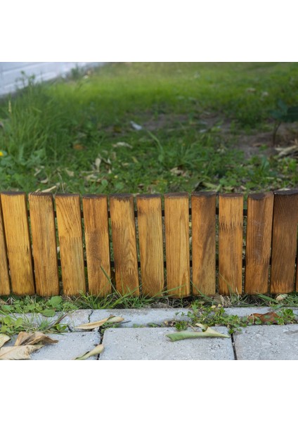 Tekno Trust 150 cm Ahşap Kazıklı Bordür Bahçe Çiti Sınır Çit 150 cm Ahşap fırsatları