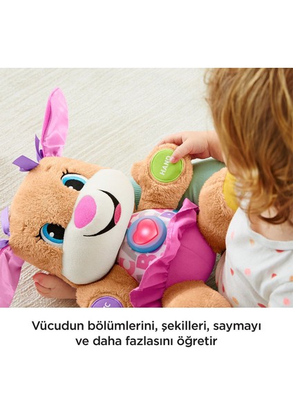 FPP83 Fisher-Price® Yaşa Göre Gelişim Eğtici Köpekçiğin Kız Kardeşi / Türkçe / Eğlen ve Öğre