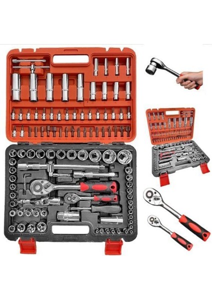 Germany Cr-V Max 1/4 Cırcırlı 53 Parça Lokma Anahtar Takımı Bits Uç Seti Tam Set fiyatları