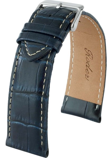 R4102W D.Blue-W - 24 mm Deri Kayış