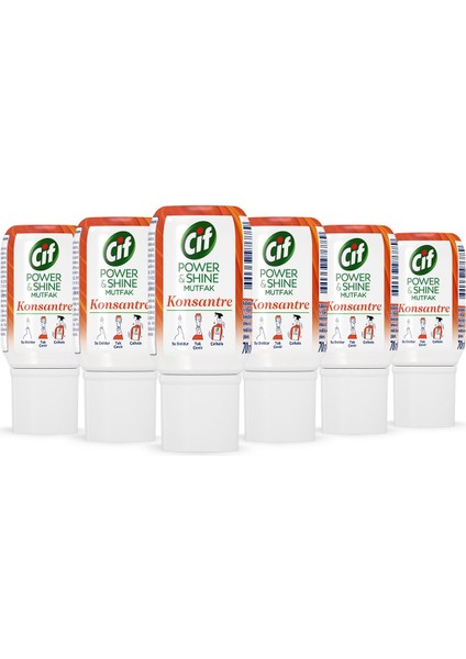 Power & Shine Konsantre Mutfak 70 ml x 6 Adet fiyatları