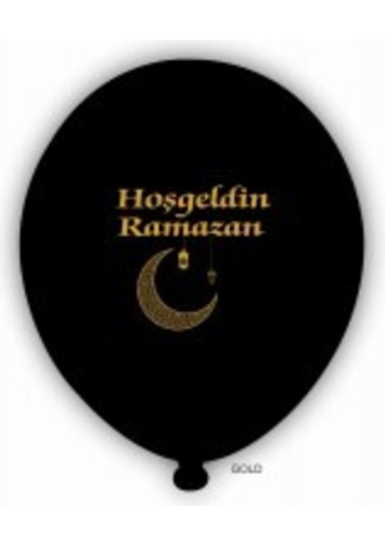 Çok Renkli Hoşgeldin Ramazan Gold Yazı Ledli 11 Ayın Sultanı Ramazan Bayramı Oda Süsleme Seti