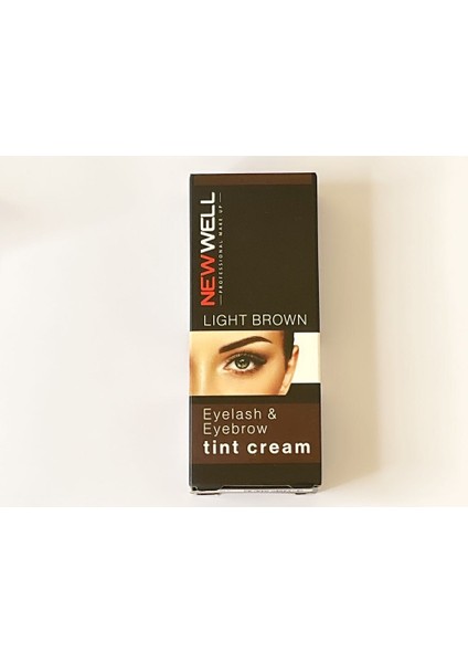 Kaş Kirpik Boyası Set Light Brown