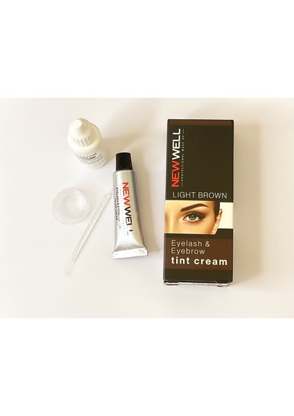 Kaş Kirpik Boyası Set Light Brown fiyatları