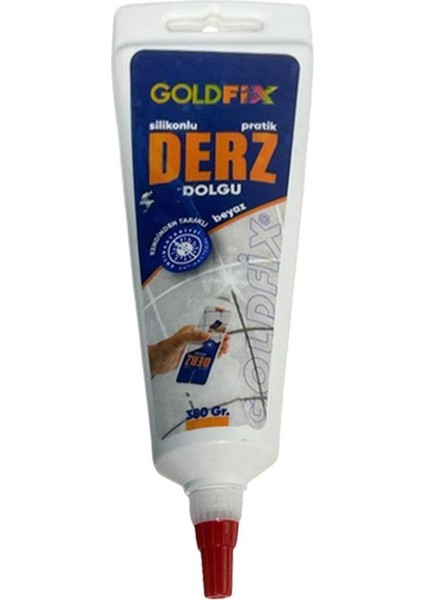 Goldfix Silikonlu Derz Dolgusu 380 gr Beyaz