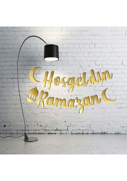 Tekno Trust Çok Renkli Ramazan Süsü Iftar Mutfak Hoşgeldin Ramazan Yazısı