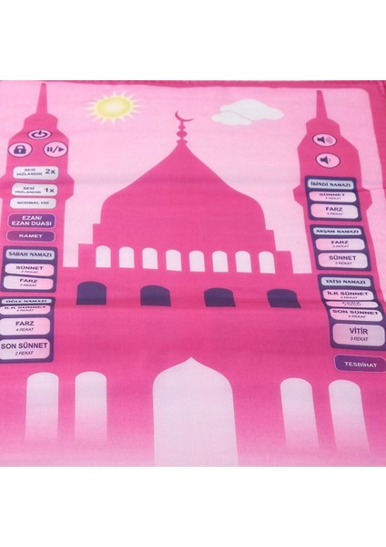 Tekno Trust Pembe Benim Seccadem Sesli Eğitici Çocuk Seccadesi Pembe modelleri
