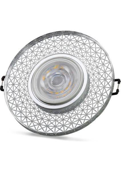 YL65-1767 Iris Kristal Cam Spot Kasası 4000K Ledli