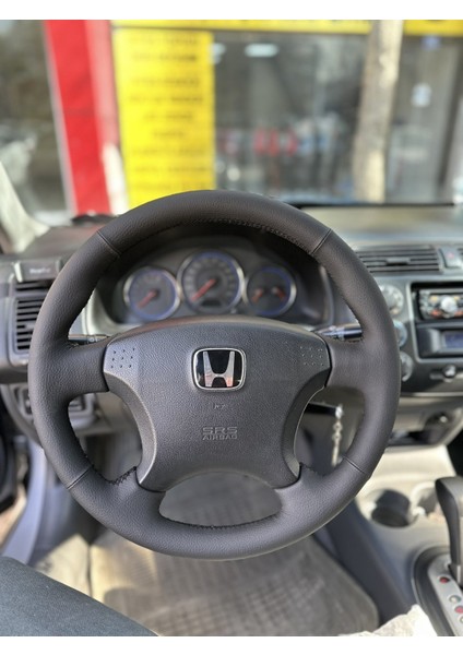 Honda Vtec 2 Araca Özel Direksiyon Kılıfı Direksiyon Uyumlu