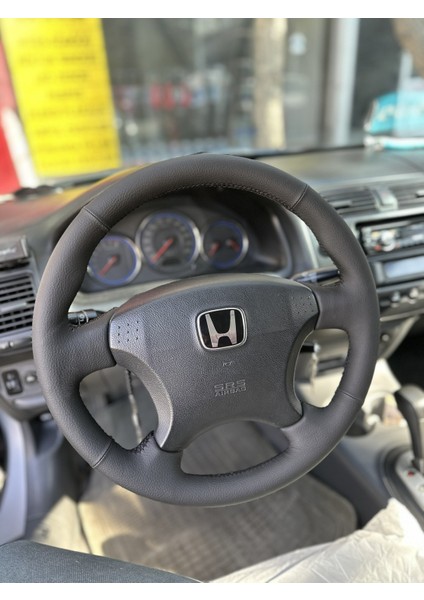 Honda Vtec 2 Araca Özel Direksiyon Kılıfı Direksiyon Uyumlu